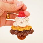 Crochet Bear Christmas Tree Ornament Pattern