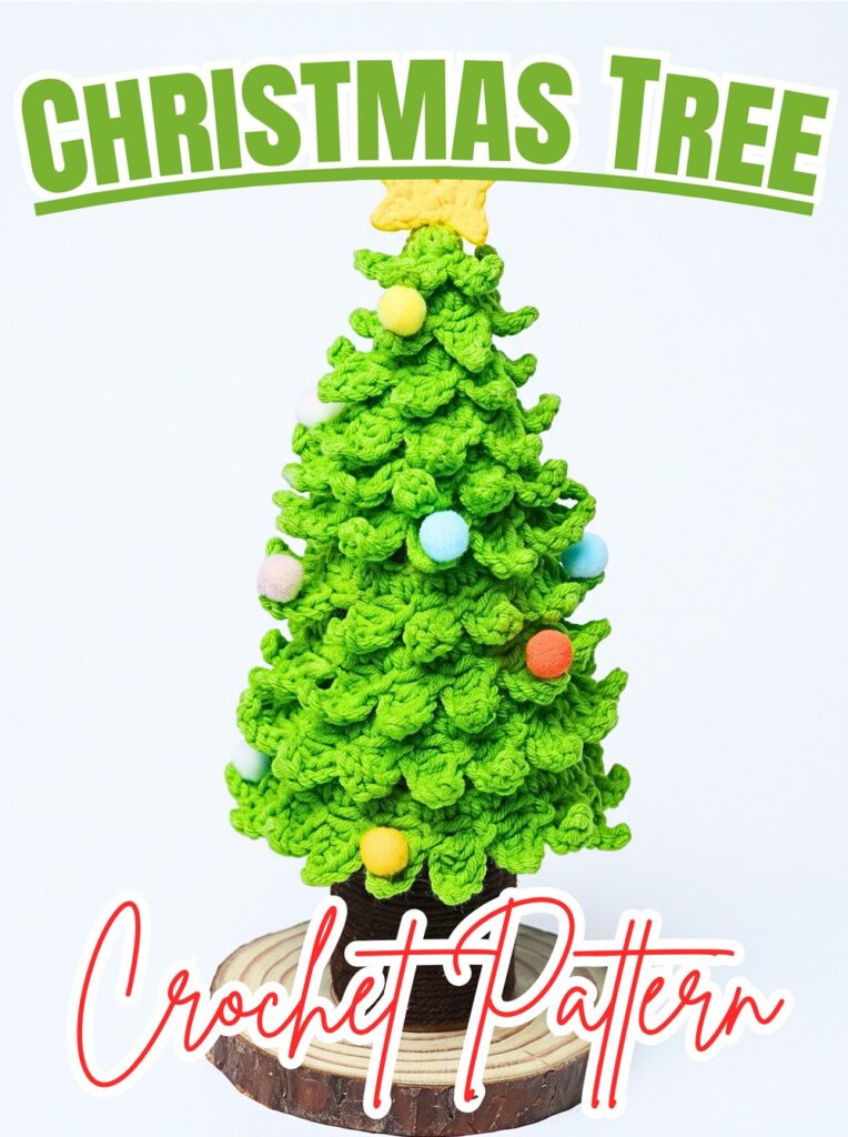 Crochet Christmas Tree Pattern – Layered DIY Christmas Décor
