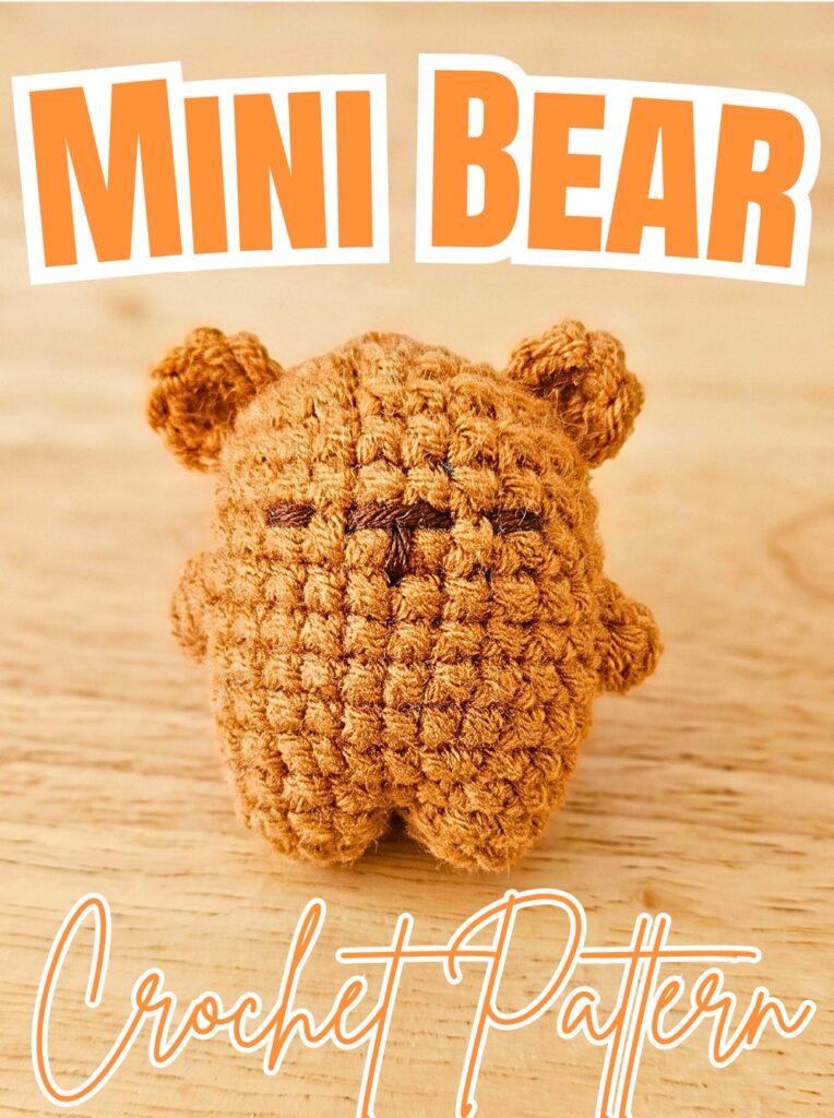 Crochet Mini Bear Pattern – Easy Amigurumi Tutorial