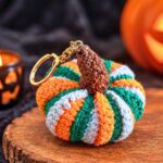 Crochet Pumpkin Keychain Pattern: Easy Step-by-Step Tutorial