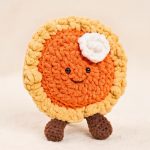 Crochet Pumpkin Pie Amigurumi Pattern – Cute Fall Plush