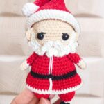 Crochet Santa Claus Amigurumi with Beard & Hat