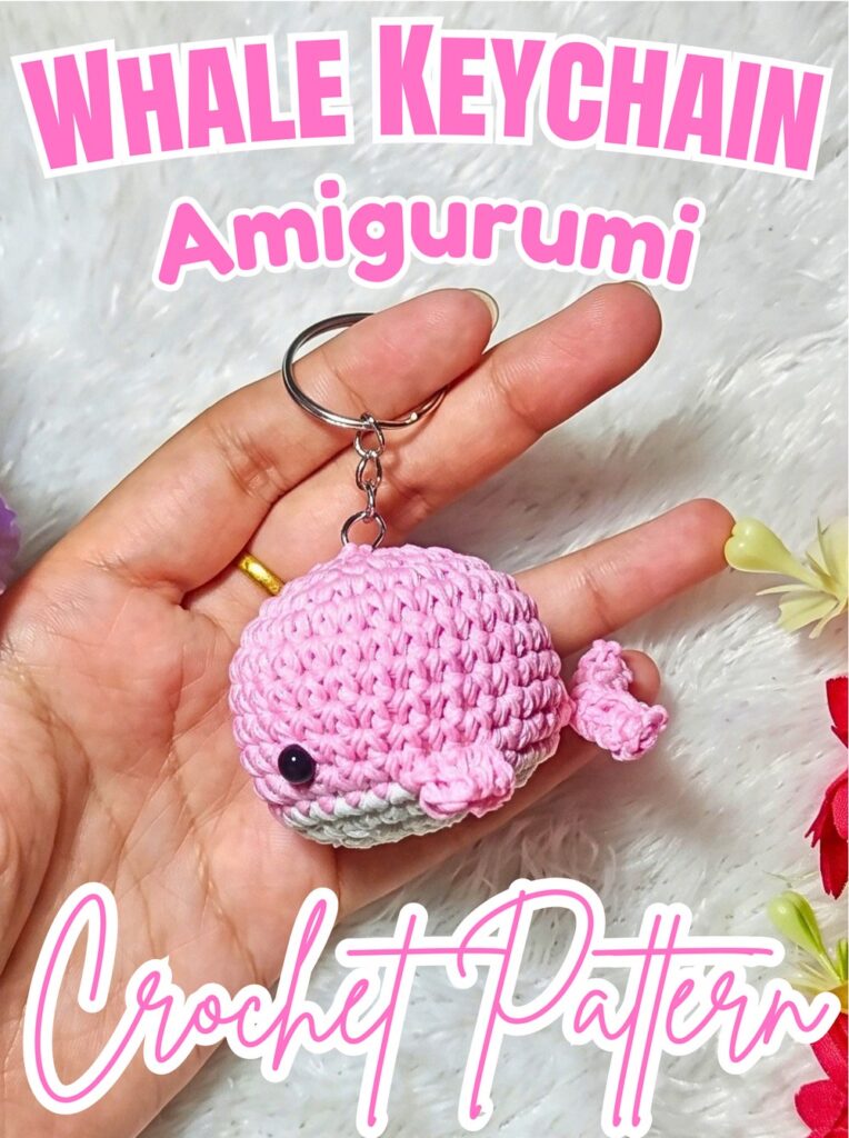 Crochet Whale Keychain Pattern – Easy Amigurumi Tutorial