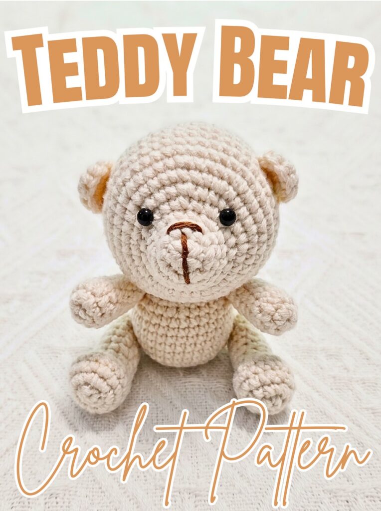 Easy Crochet Teddy Bear Pattern for Beginners